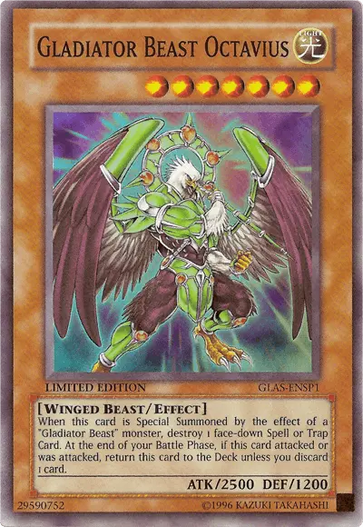 Gladiator Beast Octavius [GLAS-ENSP1] Super Rare - Doe's Cards
