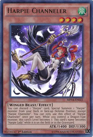 Harpie Channeler [MP14-EN021] Ultra Rare - Doe's Cards