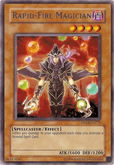 Rapid-Fire Magician [DR04-EN079] Rare - Doe's Cards