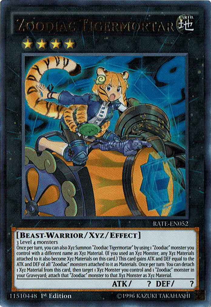 Zoodiac Tigermortar [RATE-EN052] Ultra Rare - Doe's Cards