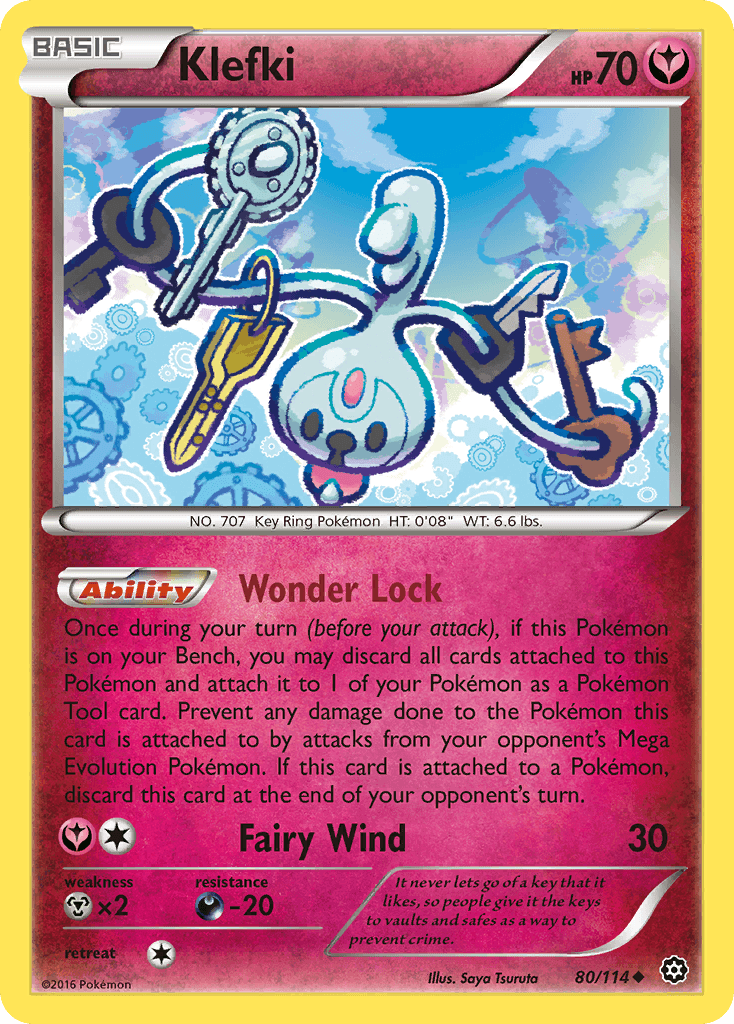 Klefki (80/114) [XY: Steam Siege] - Doe's Cards