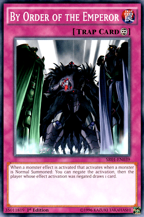 By Order of the Emperor [SR01-EN039] Common - Doe's Cards