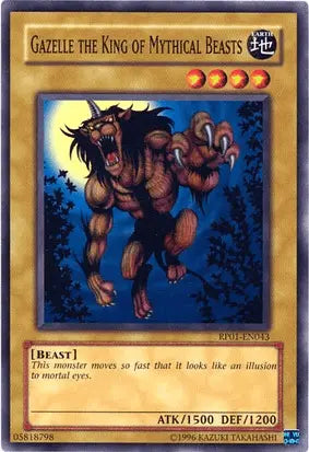 Gazelle the King of Mythical Beasts [RP01-EN043] Common - Doe's Cards