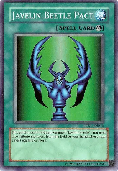 Javelin Beetle Pact [PP01-EN012] Super Rare - Doe's Cards