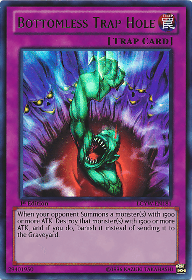 Bottomless Trap Hole [LCYW-EN181] Ultra Rare - Doe's Cards