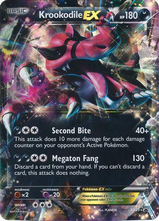Krookodile EX (XY25) (Jumbo Card) [XY: Black Star Promos] - Doe's Cards