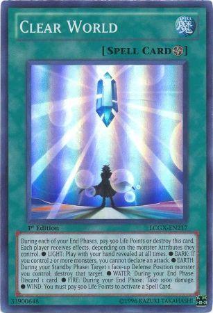 Clear World [LCGX-EN217] Super Rare - Doe's Cards