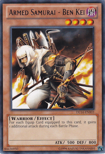 Armed Samurai - Ben Kei (Blue) [DL14-EN003] Rare - Doe's Cards