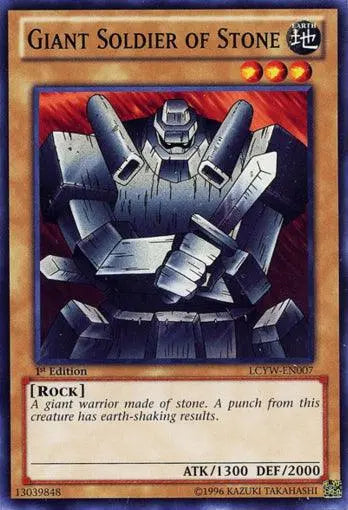 Giant Soldier of Stone [LCYW-EN007] Common - Doe's Cards