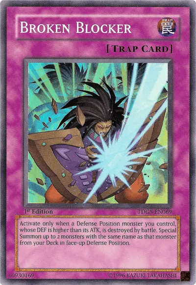 Broken Blocker [TDGS-EN069] Super Rare - Doe's Cards