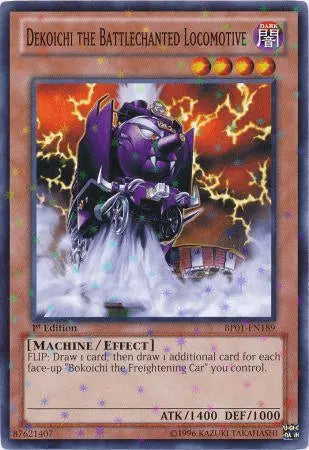 Dekoichi the Battlechanted Locomotive [BP01-EN189] Starfoil Rare - Doe's Cards