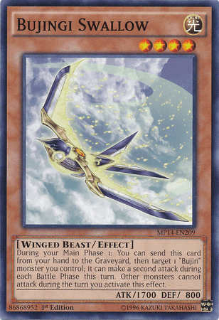 Bujingi Swallow [MP14-EN209] Common - Doe's Cards