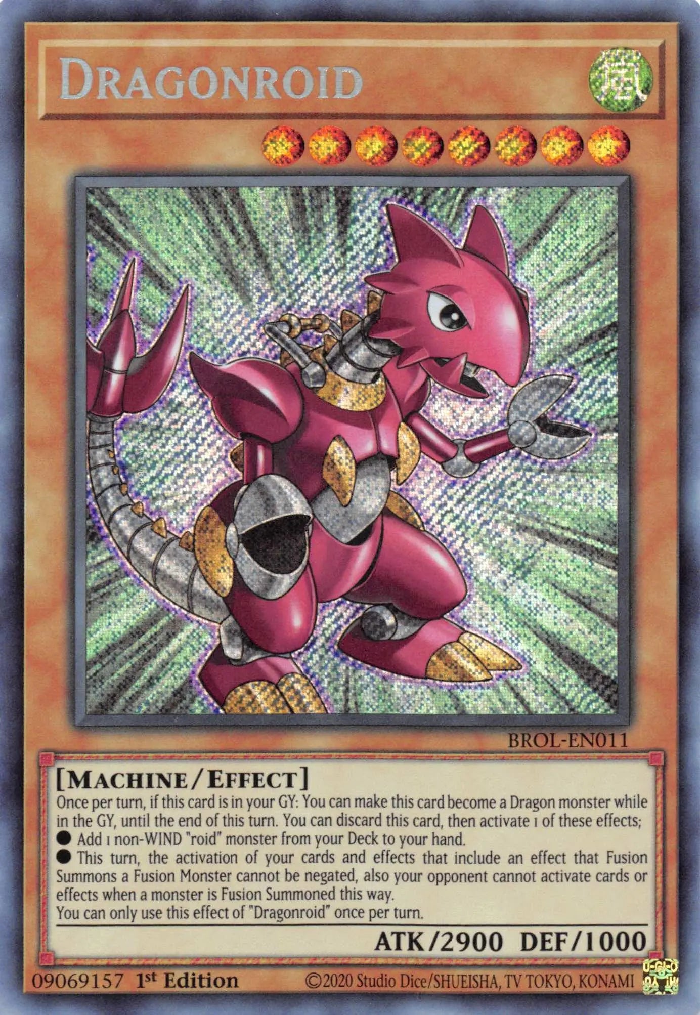 Dragonroid [BROL-EN011] Secret Rare - Doe's Cards