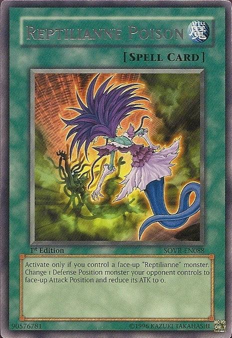Reptilianne Poison [SOVR-EN088] Rare - Doe's Cards