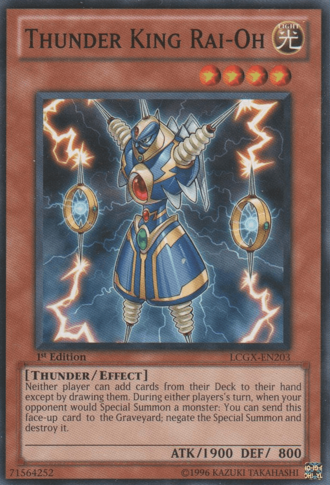 Thunder King Rai-Oh [LCGX-EN203] Common - Doe's Cards