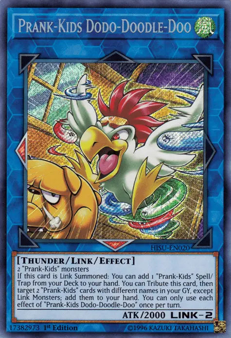 Prank-Kids Dodo-Doodle-Doo [HISU-EN020] Secret Rare - Doe's Cards