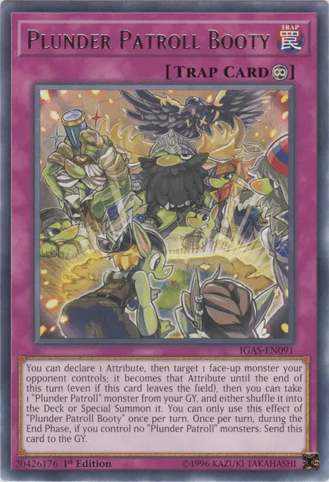 Plunder Patroll Booty [IGAS-EN091] Rare - Doe's Cards