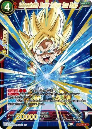 Unbreakable Super Saiyan Son Goku (Gold Stamped)
Mythic Booster (SD2-03) [Mythic Booster] - Doe's Cards