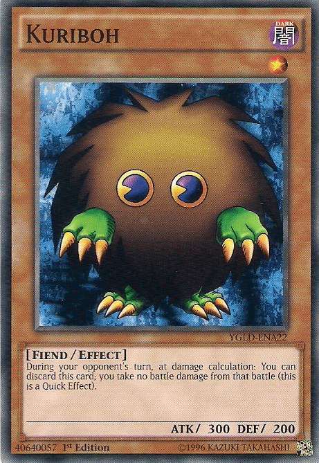 Kuriboh [YGLD-ENA22] Common - Doe's Cards