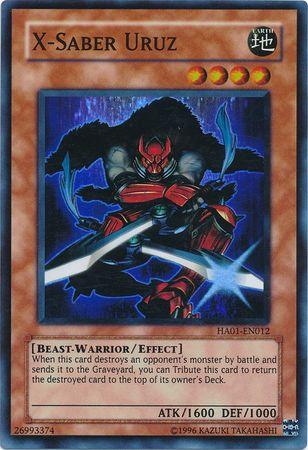 X-Saber Uruz [HA01-EN012] Super Rare - Doe's Cards