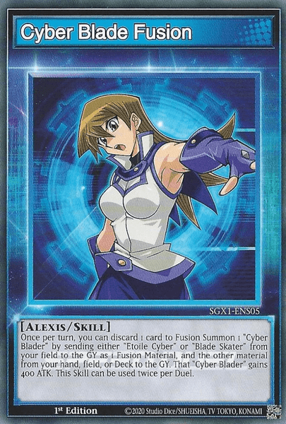 Cyber Blade Fusion [SGX1-ENS05] Common - Doe's Cards