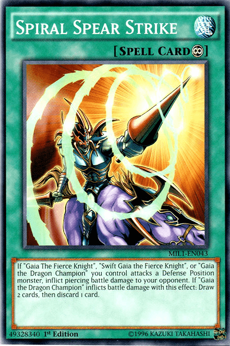 Spiral Spear Strike [MIL1-EN043] Common - Doe's Cards