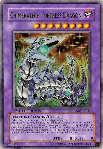 Chimeratech Fortress Dragon [JUMP-EN031] Ultra Rare - Doe's Cards