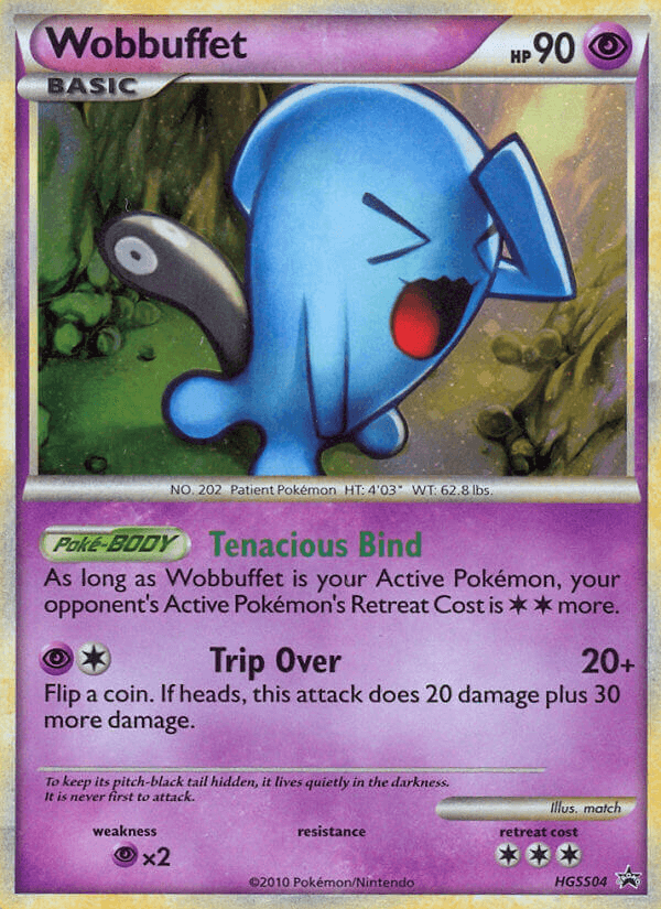 Wobbuffet (HGSS04) [HeartGold & SoulSilver: Black Star Promos] - Doe's Cards