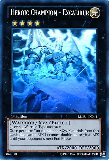 Heroic Champion - Excalibur [REDU-EN041] Ghost Rare - Doe's Cards