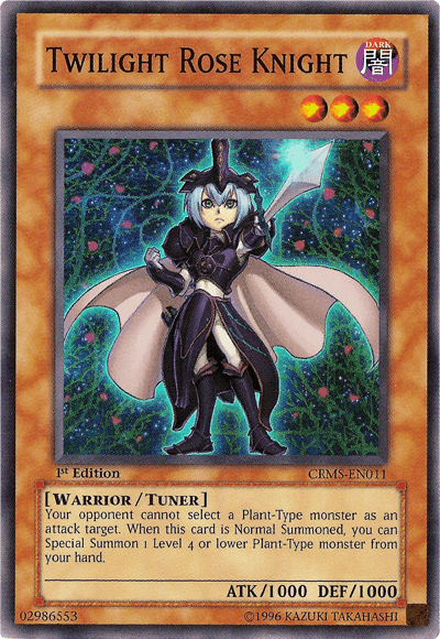 Twilight Rose Knight [CRMS-EN011] Super Rare - Doe's Cards