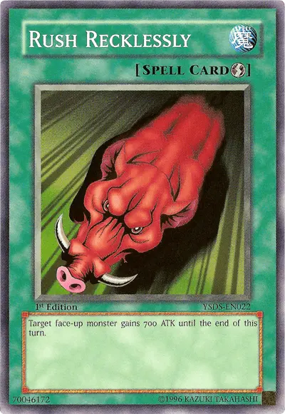 Rush Recklessly [YSDS-EN022] Common - Doe's Cards