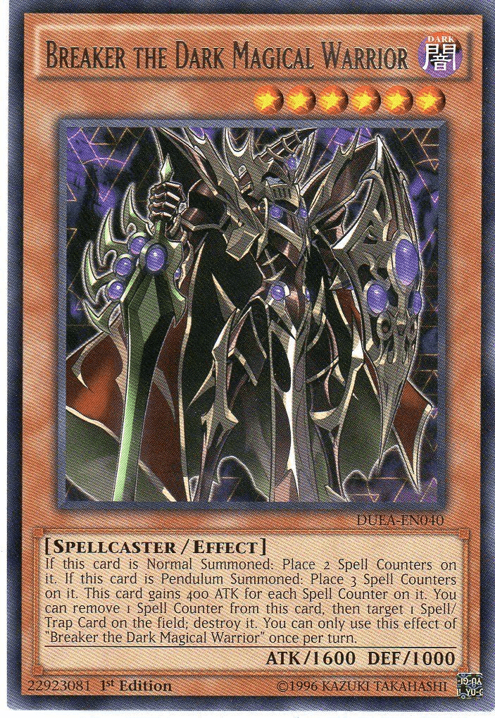 Breaker the Dark Magical Warrior [DUEA-EN040] Rare - Doe's Cards