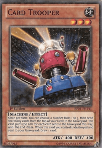 Card Trooper [BP01-EN143] Starfoil Rare - Doe's Cards