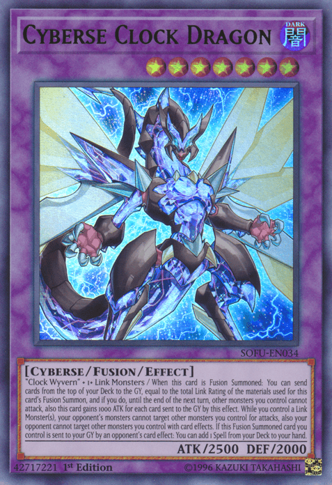 Cyberse Clock Dragon [SOFU-EN034] Ultra Rare - Doe's Cards