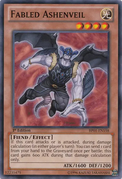 Fabled Ashenveil [BP01-EN158] Common - Doe's Cards