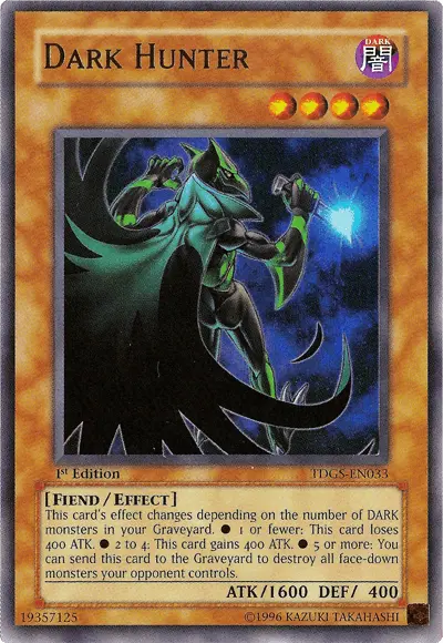 Dark Hunter [TDGS-EN033] Ultra Rare - Doe's Cards