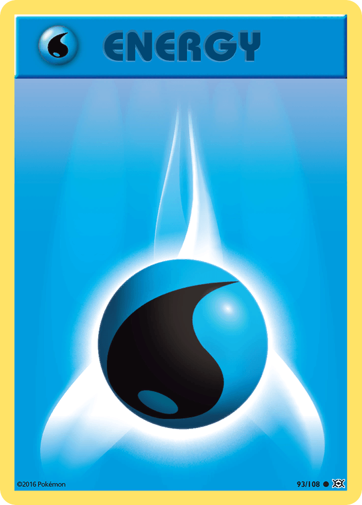 Water Energy (93/108) [XY: Evolutions] - Doe's Cards