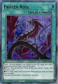 Frozen Rose (Purple) [LDS2-EN119] Ultra Rare - Doe's Cards