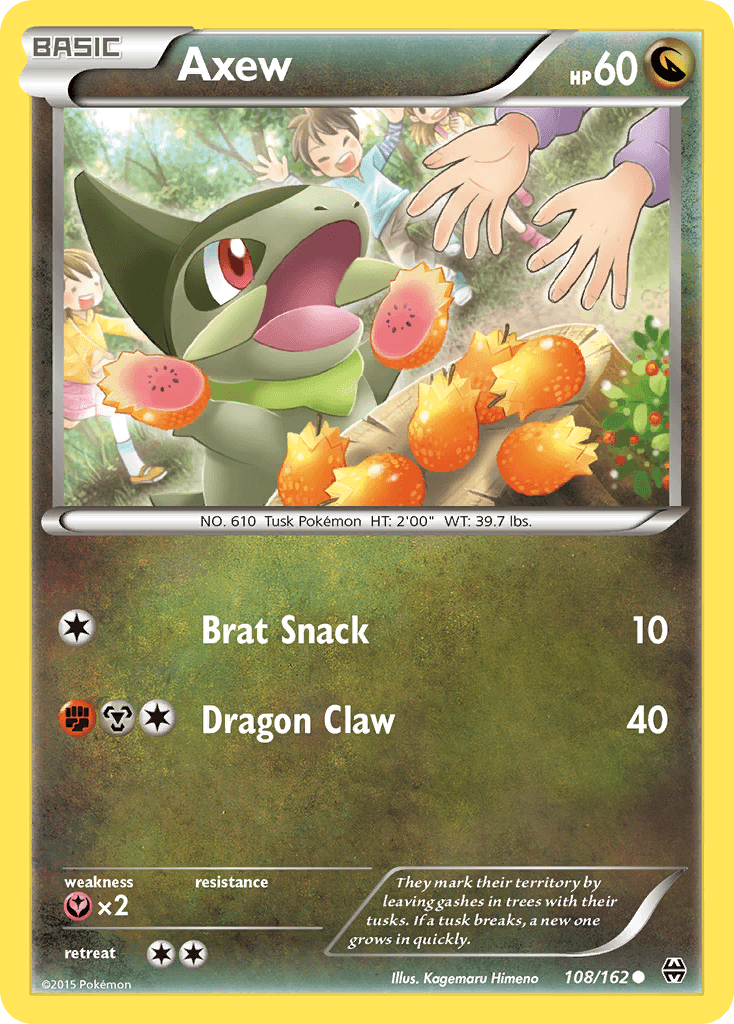 Axew (108/162) [XY: BREAKthrough] - Doe's Cards