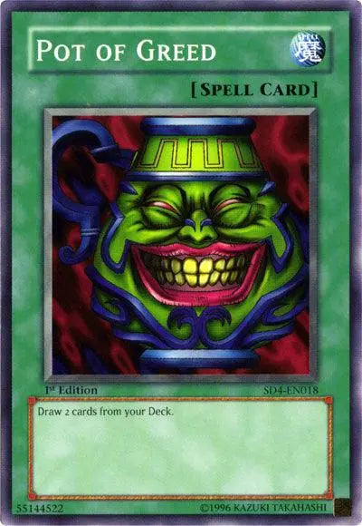 Pot of Greed [SD4-EN018] Common - Doe's Cards