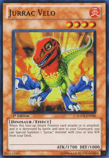 Jurrac Velo [HA02-EN036] Super Rare - Doe's Cards