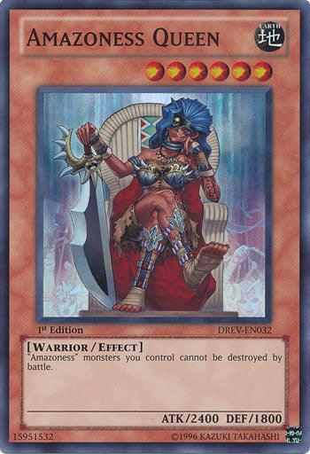 Amazoness Queen [DREV-EN032] Super Rare - Doe's Cards