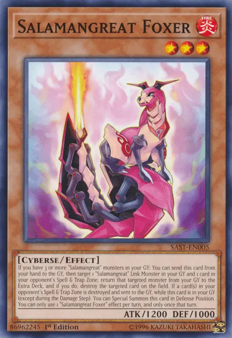 Salamangreat Foxer [SAST-EN005] Common - Doe's Cards