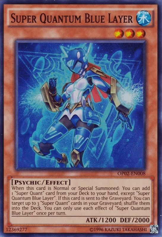 Super Quantum Blue Layer [OP02-EN008] Super Rare - Doe's Cards