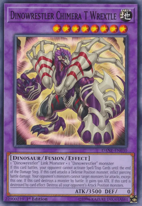 Dinowrestler Chimera T Wrextle [DANE-EN030] Common - Doe's Cards