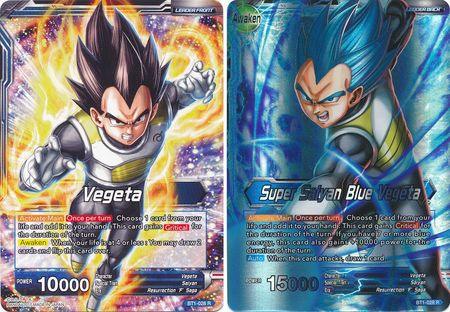 Vegeta // Super Saiyan Blue Vegeta (BT1-028) [Galactic Battle] - Doe's Cards