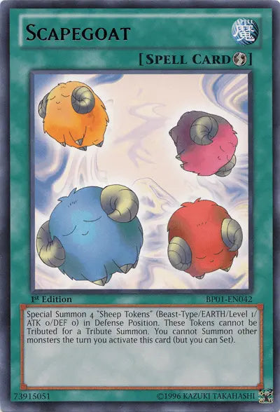 Scapegoat [BP01-EN042] Rare - Doe's Cards