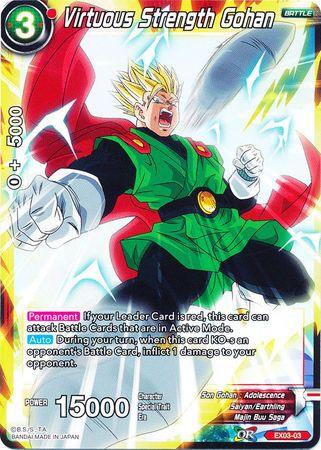 Virtuous Strength Gohan (EX03-03) [Ultimate Box] - Doe's Cards