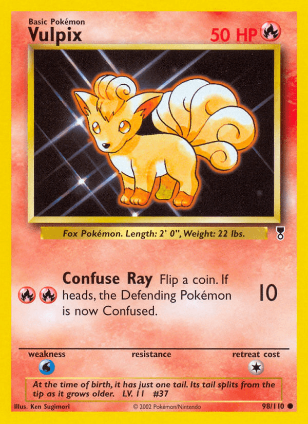 Vulpix (98/110) [Legendary Collection] - Doe's Cards