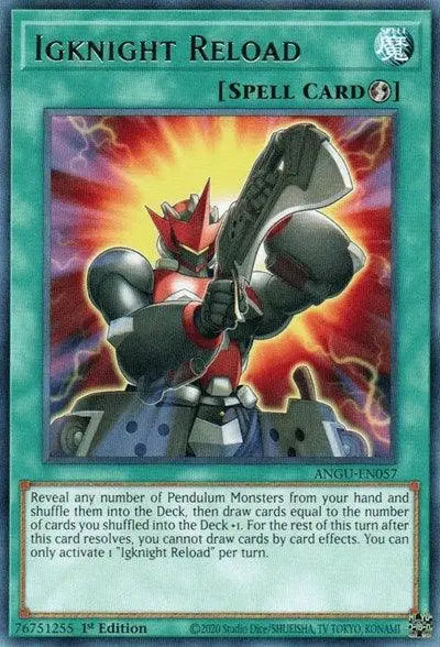 Igknight Reload (Rare) [ANGU-EN057] Rare - Doe's Cards